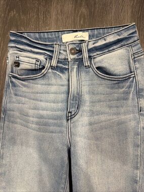 KanCan Faded Light Blue High-Rise Women's Jeans